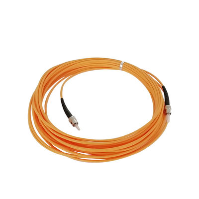 50dB Simplex Fiber Optic Patch Cord ، St To St Single Mode Fiber Patch Cable